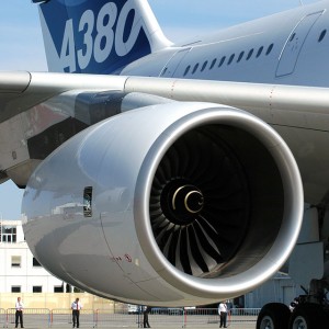 A380用トレント900（ロールス・ロイス提供）