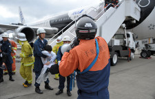 成田空港、航空機事故訓練　学生が「負傷メーク」
