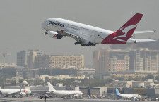 カンタス航空のA380、8機運航停止　新型コロナ影響、9月まで