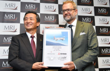 MRJ、欧リース会社から20機受注へ　20年納入で基本合意