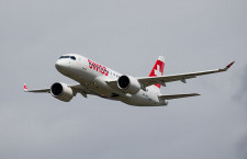 スイス国際航空、6機目のCS100受領