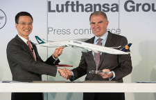 ルフトハンザとキャセイパシフィック航空が提携　マイルや共同運航