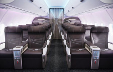 ハワイアン航空、A321neoの客室デザイン公開　乗った時からハワイ体感