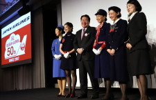 JAL、釜山就航50周年　植木社長「海外空港トップ3に入るサービス」