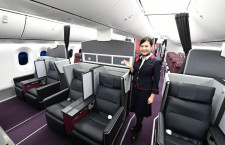 JAL、787初の国内線仕様公開　27日から羽田－伊丹線