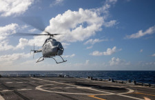 自律型無人ヘリMQ-8C、米海軍の沿海域戦闘艦で運用開始