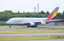 アシアナ航空のA380、成田－ソウル再開