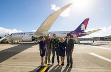 ハワイアン航空、787-9初受領　4月就航