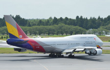 アシアナ航空、747-400を成田－ソウル投入　A380は6月再開