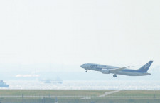 ANAの787、確認飛行を開始　羽田離発着便で2時間