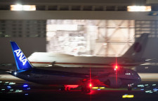 ANA、787-9の2号機が羽田到着　国内線仕様機