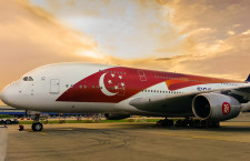 シンガポール航空、成田に建国50周年A380運航へ