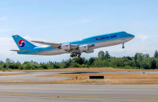 大韓航空、747-8を成田投入　11/30まで大型化