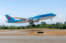 大韓航空、747-8旅客型の初号機受領　貨物型に続き運航へ