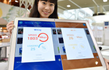 成田空港、ラウンジでWiGig検証　次世代無線LANでコンテンツ配信
