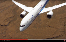 ボーイングとANA、787-9のデモ飛行動画　ファンボロー出展機