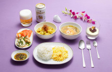 タイ国際航空、ビジネス機内食刷新　タイ料理セットメニューなど