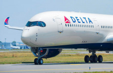 デルタ航空、A350初受領　10月から成田－デトロイト、ビジネスはドア付き個室