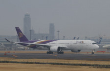 タイ国際航空、A350が成田就航　2月から羽田・関空も