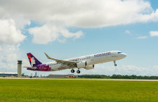 エアバス、米国製A321neo納入開始　ハワイアン航空に