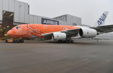 ANAのA380 3号機、10月に成田へ　半年ぶりに試験飛行