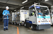 ANAと豊田自動織機、中部空港でも自動走行試験　トーイングトラクターで