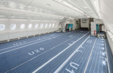 ハイフライのA380、エコノミークラスを臨時貨物室に　新型コロナで