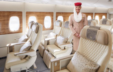 エミレーツ航空、A380にプレエコ　新仕様機に56席