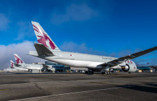 カタール航空、777F貨物機を3機受領
