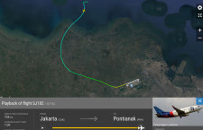 スリウィジャヤ航空SJ182便、ジャカルタで消息絶つ　737-500