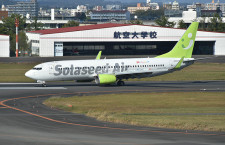 ソラシド、羽田－宮崎など3路線も減便　2月運航率86％に、8路線148便追加