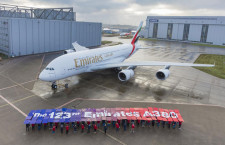 A380最終号機、エミレーツ航空に納入　14年で完納
