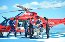 鹿児島・米盛病院、クラファンで民間救急ヘリの支援募集中　全国唯一のドクヘリ補完