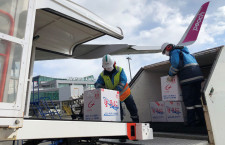 ピーチ、釧路からウニ運ぶ　関空行きで貨物扱い開始