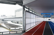 成田空港3タミ、新アクセス通路5日スタート　200m短縮、月内に出発ロビー拡張も