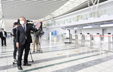 仙台空港、国際線再開へカウンター共用化　非接触チェックイン機も