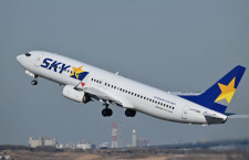 スカイマーク、1月搭乗率70.4％　羽田便は75.5％