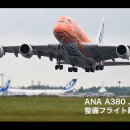 【4K動画】ANA A380 3号機JA383A 整備フライト 成田離陸