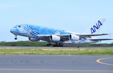 ANAのA380、ホノルルからも再開初便出発