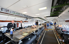 777X、試験機の機内公開　ANAも発注＝ファンボロー航空ショー
