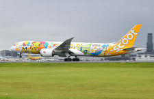 スクート、ピカチュウのデカール機就航　成田へ初便、787-9にデザイン