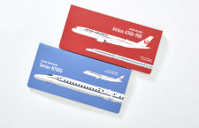 新幹線N700SとJAL A350がコラボ　バッグやノート販売