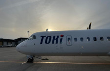 トキエア、2号機が新潟空港へ到着