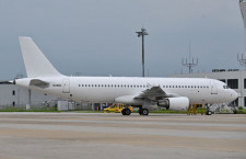 黒いスターフライヤー、真っ白A320が北九州に　返却整備終えた6号機