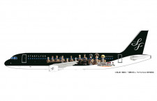 スターフライヤー、就航前「進撃の巨人」機お披露目ツアー　11/4に北九州格納庫