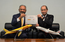 JALとDHL、767貨物機で協業　東アジア強化