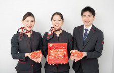 JAL、2/14に恒例のバレンタインチョコ　国内線・日本発国際線