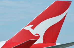 カンタス航空＝12年7月 PHOTO: Tadayuki YOSHIKAWA/Aviation Wire