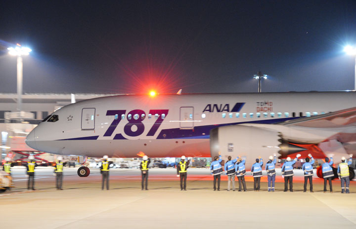 全日空、787で成田－サンノゼ線就航 初便は4割がアジアからの乗継客