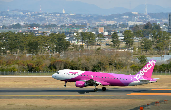 ピーチ、仙台線開設 LCC初の東北就航